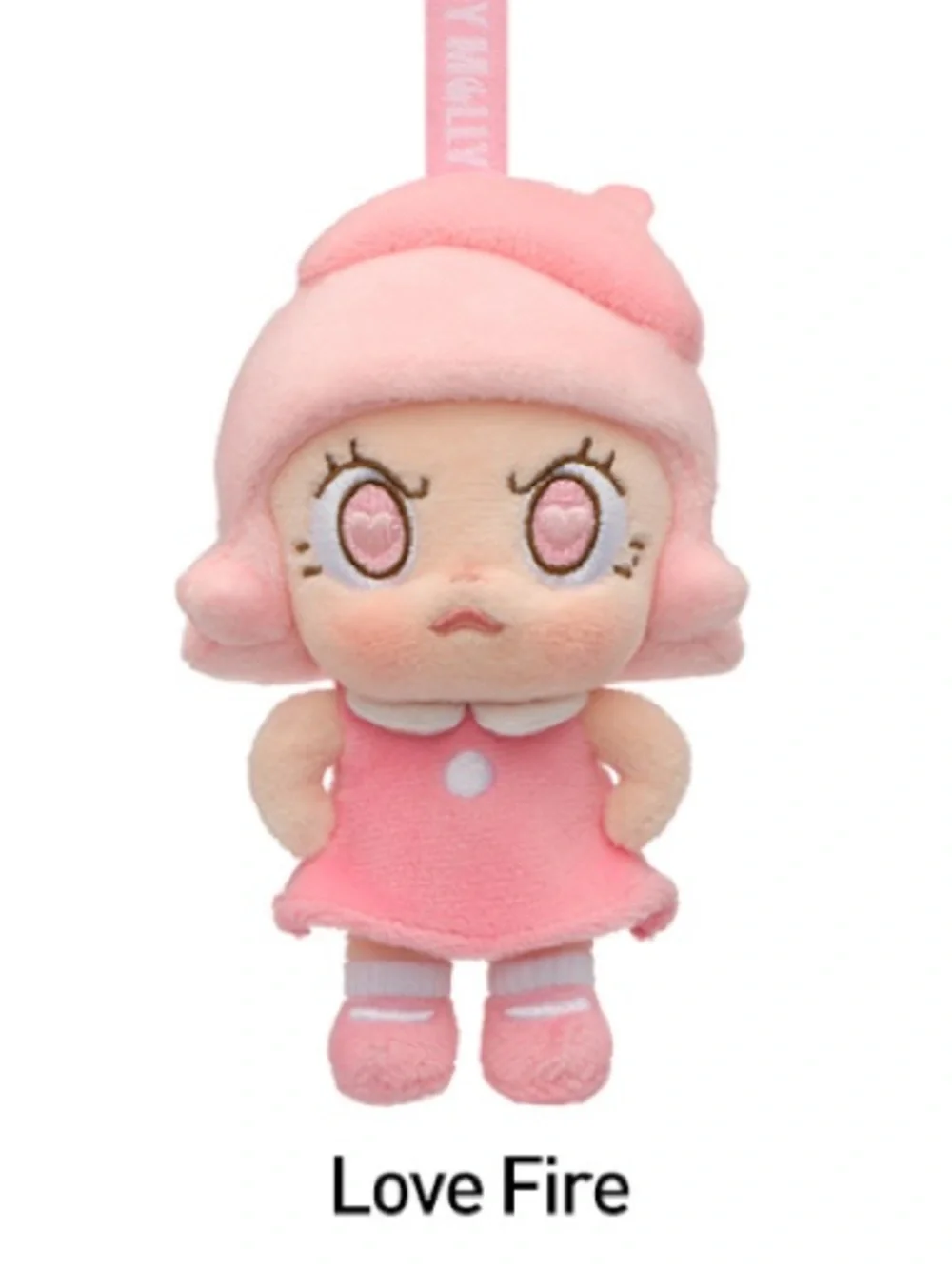 New Sealed Pop Mart Angry Molly Love Fire Plush Doll